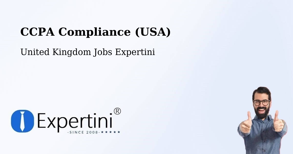 CCPA Privacy Rights & Compliance Notice – Ingleton - United Kingdom Jobs Expertini